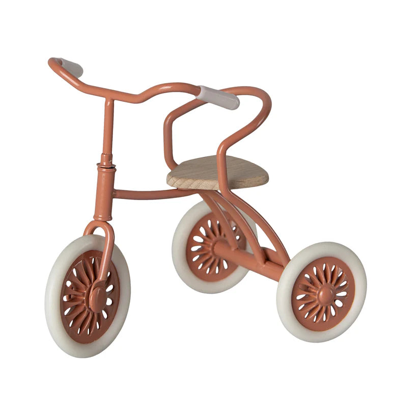 Maileg Mouse Abri à tricycle in Coral | 2024 Release | Children of the Wild