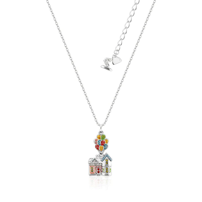 Couture Kingdom Up House Crystal Drop Earrings in Silver | Disney Pixar | Children of the Wild