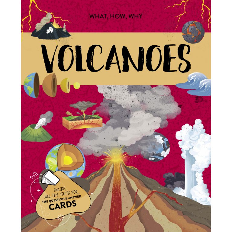 Sassi Junior The Ultimate Atlas and Puzzle Set - Volcanoes 500 pcs | Children of the Wild