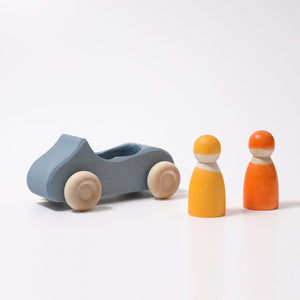 Grimms Convertible in Blue | Wooden Car | Children of the Wild