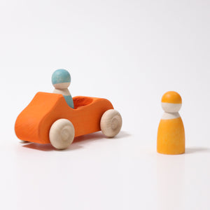 Grimms Convertible in Orange | Wooden Car | Children of the Wild