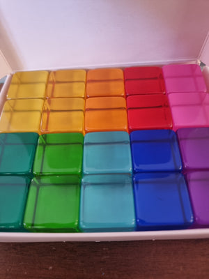 Bauspiel Lucite Cubes 20 Piece pack | Children of the Wild