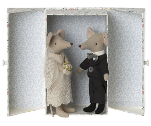 Maileg Wedding Mice Couple in Box | 2023 Release | Children of the Wild