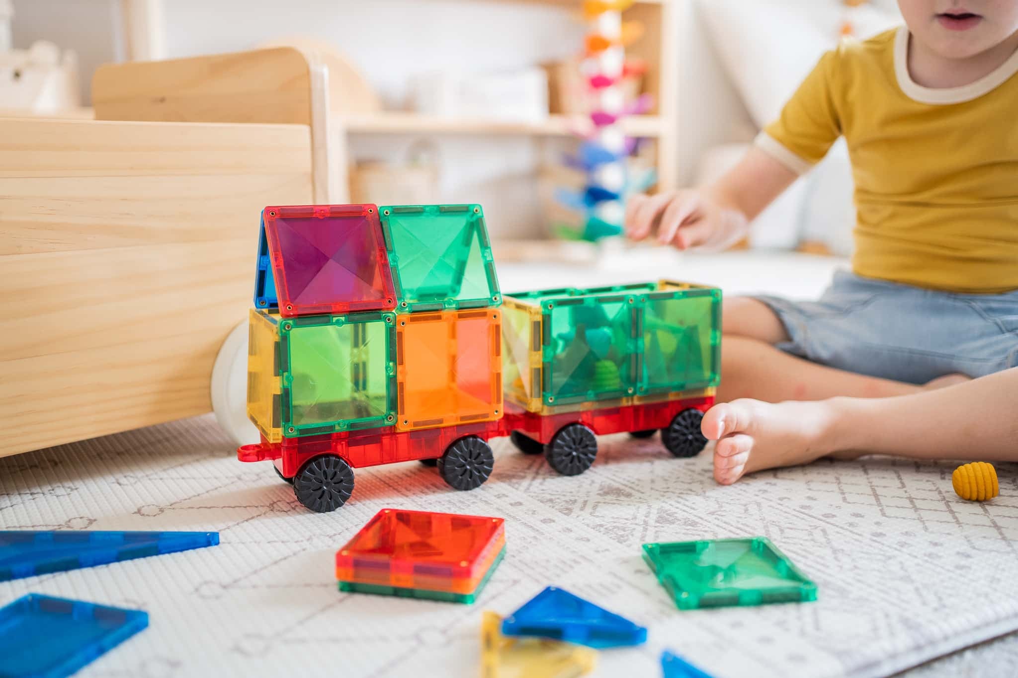 Connetix 24 Piece Magenetic Tile Car Motion Pack | 10% OFF SALE | Children of the Wild
