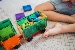 Connetix 24 Piece Magenetic Tile Car Motion Pack | 10% OFF SALE | Children of the Wild