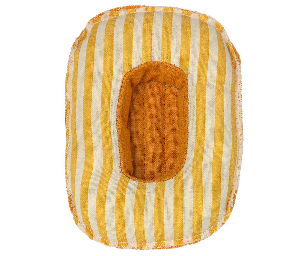 Maileg Rubber Small Boat Mouse Yellow | Children of the Wild