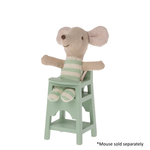 Maileg Highchair for Mouse in Mint | Children of the Wild