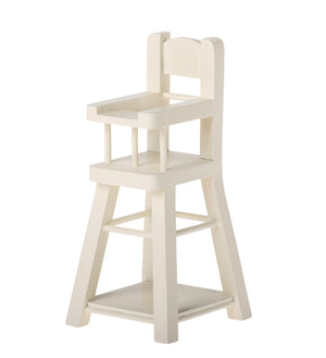Maileg Micro Furniture High Chair White | Children of the Wild