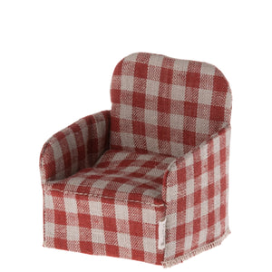 Maileg Chair for Mouse in Red | Dolls House Furniture | Children of the Wild