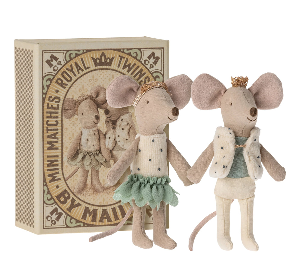 Maileg Royal Twin Mice in Box | 2022 | Children of the Wild