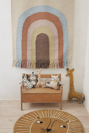 OYOY Living Design Follow the Rainbow Wall Rug Multi | 25% OFF | Children of the Wild