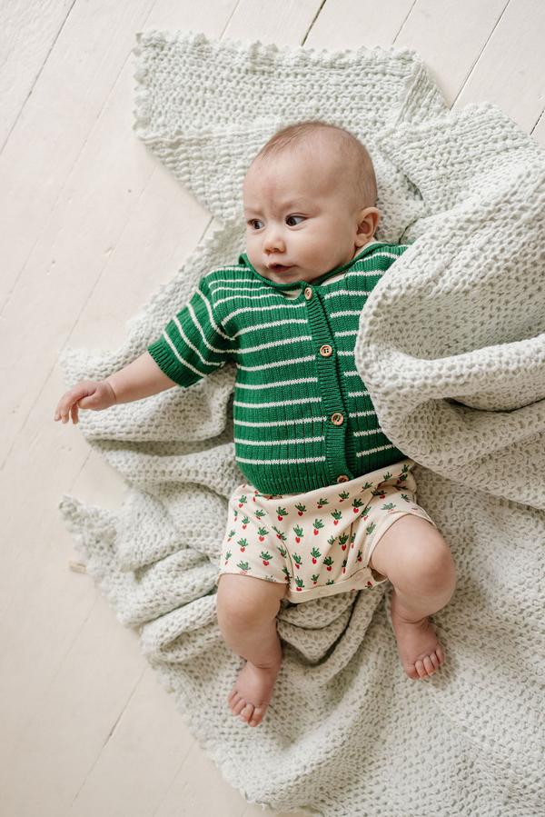 Fin and Vince Sailor Cardigan in Emerald | 40% OFF SALE | 12-18m, 18-24m | Children of the Wild