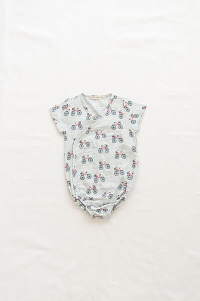 Fin and Vince Wrap Onesie Bikes | 30% OFF SALE | Children of the Wild