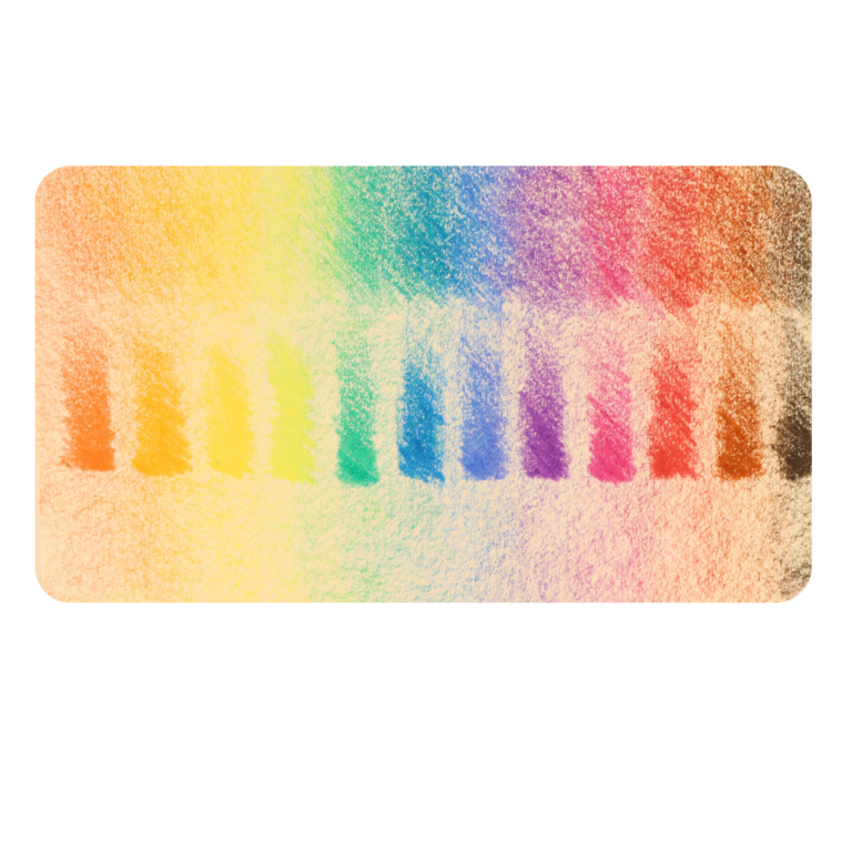 Filana Beeswax Crayons | 12 Rainbow Blocks With Brown and Black | Children of the Wild