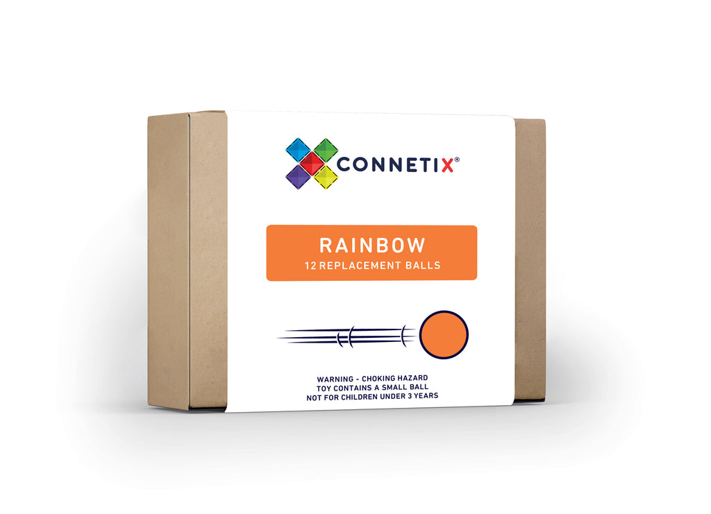 Connetix Rainbow Ball Replacement Pack 12 Pieces | 10% OFF SALE | Children of the Wild