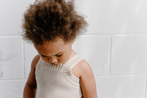 Grown Sparkle Top in Oatmeal and Goldie | 30% OFF | Children of the Wild