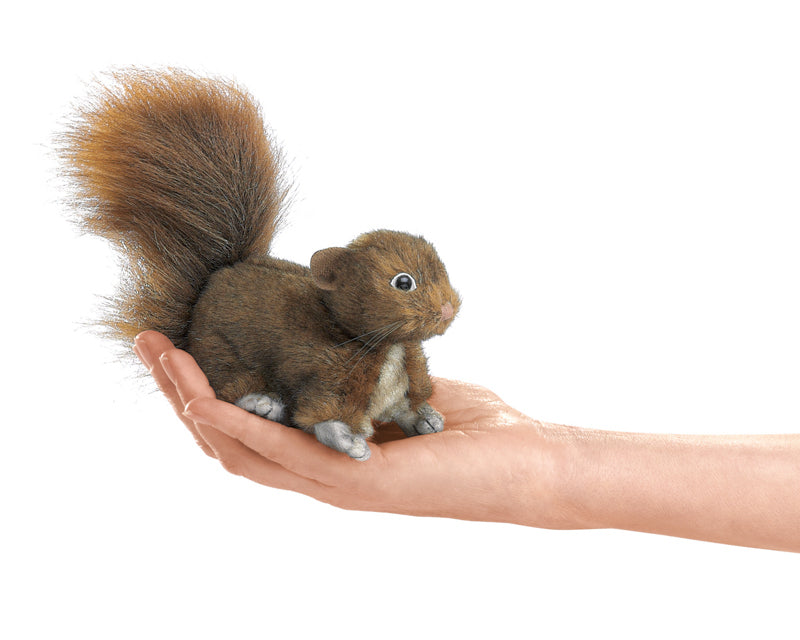 Folkmanis Red Squirrel Finger Puppets | Children of the Wild