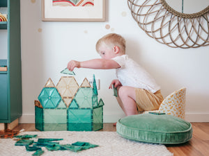 Connetix 202 Piece Pastels Mega Magnetic Tiles Pack | 10% OFF SALE | Free Shipping | Children of the Wild