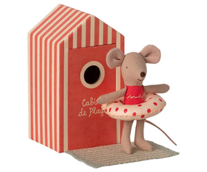 Maileg Beach Mouse Little Sister in Cabin | June 2021 | Children of the Wild