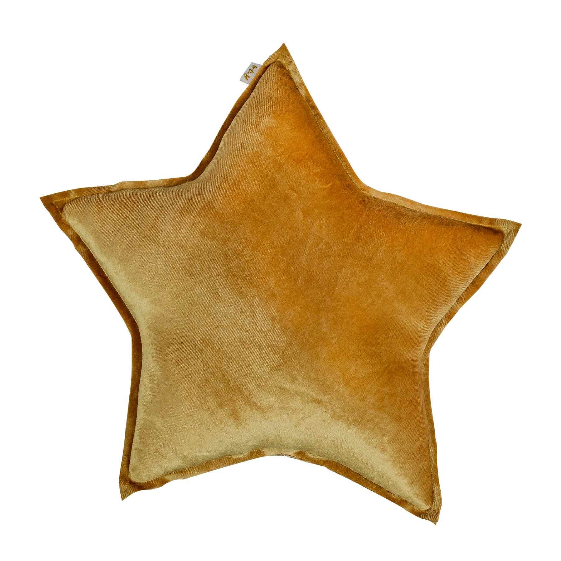 Numero 74 Star Cushion Velvet Medium - Gold