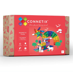 Connetix 212 Piece Magnetic Tile Mega Pack in Rainbow | 10% OFF SALE | Free Shipping | Children of the Wild
