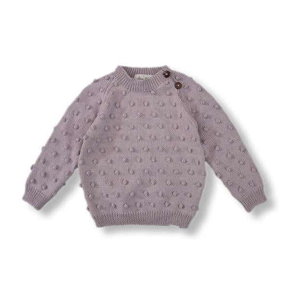 Shirley Bredal Bubble Sweater Lilac | 20% OFF | Cotton | Children of the Wild