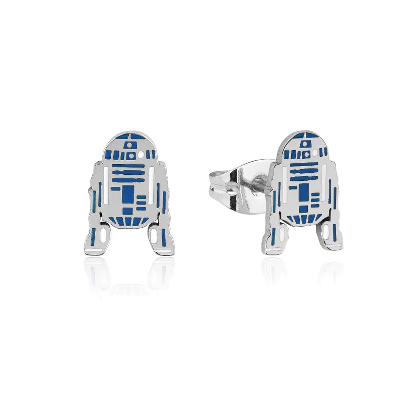 Couture Kingdom R2-D2 Enamel Stud Earrings | Star Wars | Children of the Wild