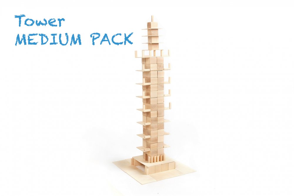 Just Blocks Medium Pack with 166 Elements | 25% OFF | Children of the Wild
