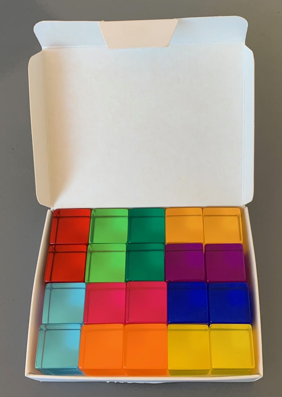Bauspiel Lucite Cubes 20 Piece pack | Children of the Wild