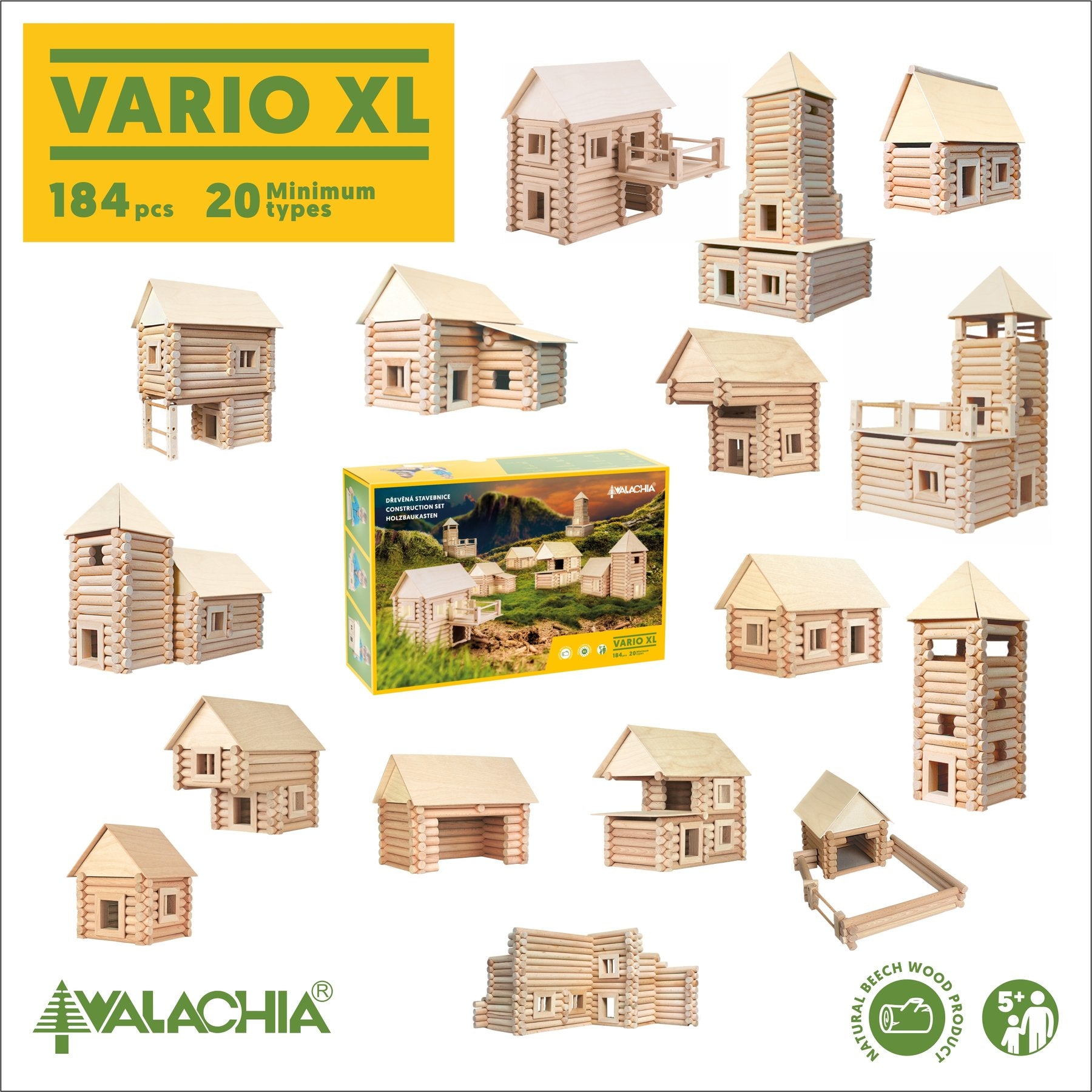Walachia Vario XL | 184 Pieces | Children of the Wild