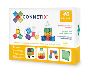 Connetix has a brand new set. Introducing the 40 piece expansion pack - SQUARES!