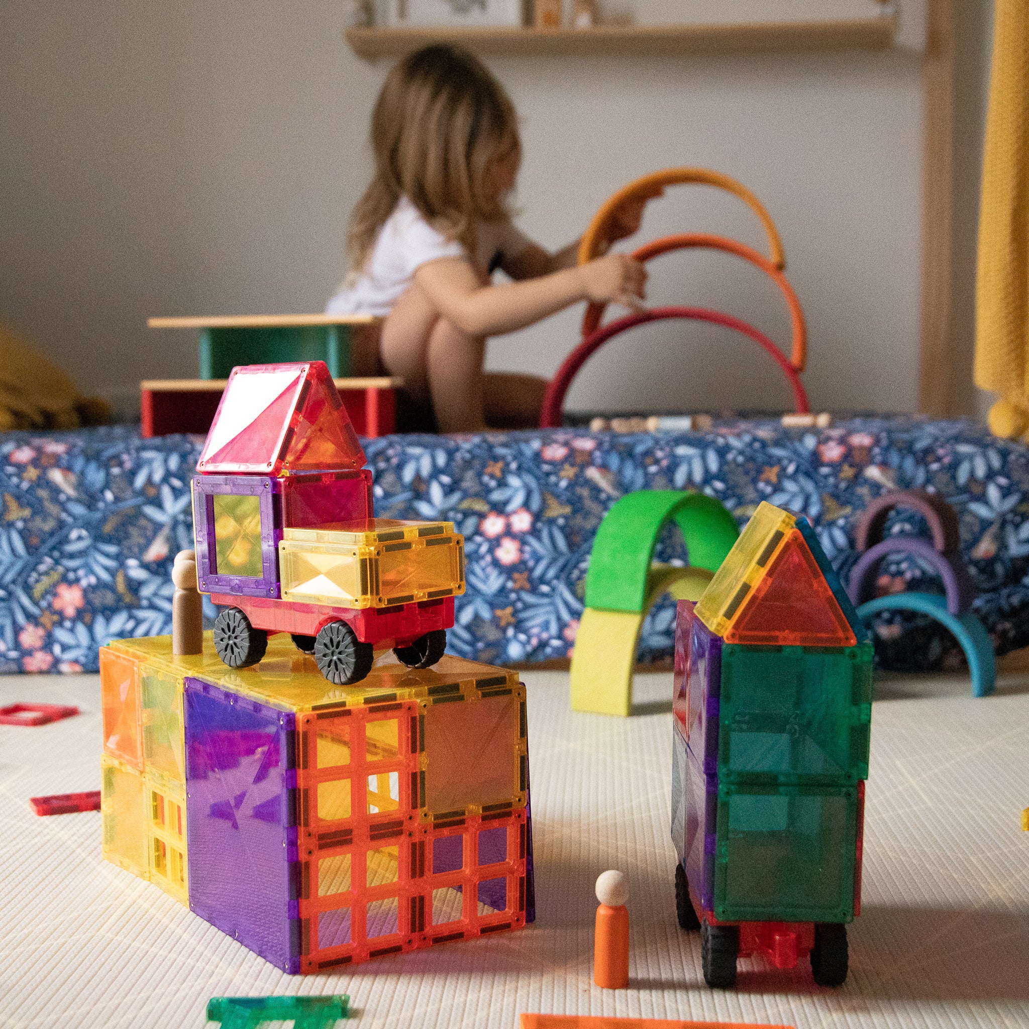 Why Connetix Magnetic Tiles are our Favourite Open Ended Toy