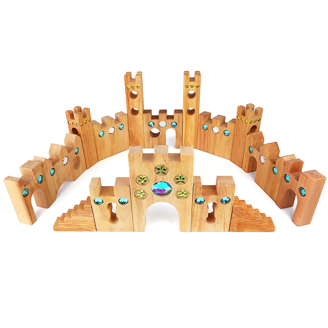 Bauspiel Fairytale Castle 16 Piece Set | Large |  Children of the Wild