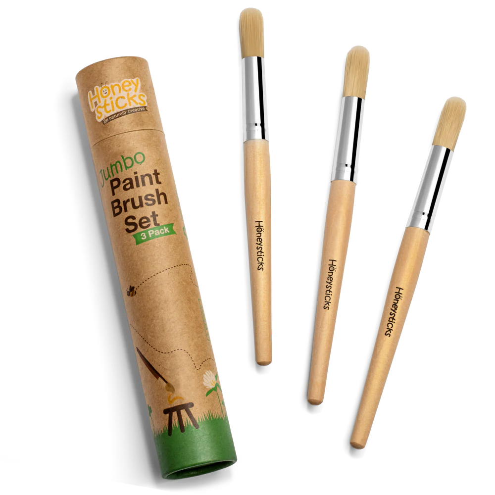 Honeysticks Jumbo Paint Brush Set | Children of the Wild