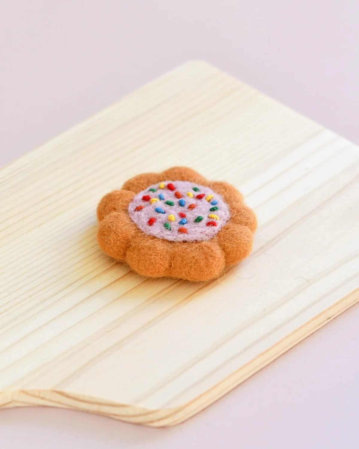 Tara Treasures Felt 100's and 1000's Biscuit | Wool Felt Pretend Play  | Children of the Wild