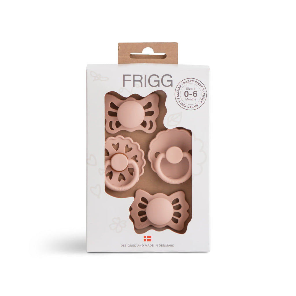 Frigg Baby's First Pacifier in Blush | Children of the Wild