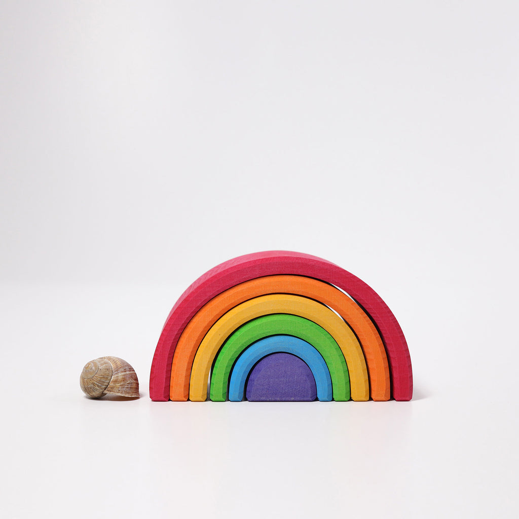 Grimms Medium Rainbow | Wooden Building Sets | Children of the Wild