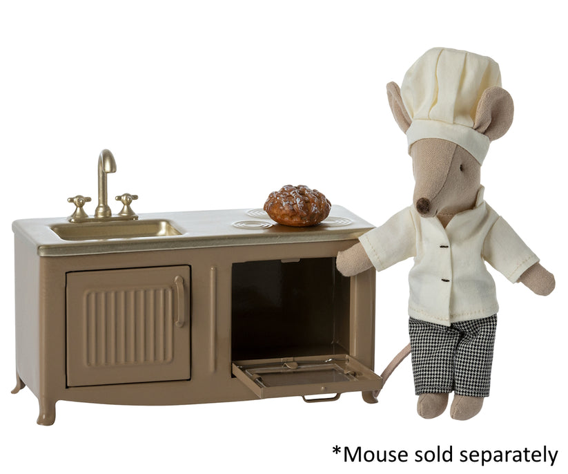 Maileg Kitchen for Mouse in Light Brown | 2023 Release | Children of the Wild