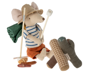 Maileg Bonfire Set for Camper Mouse | 2024 Release | Children of the Wild