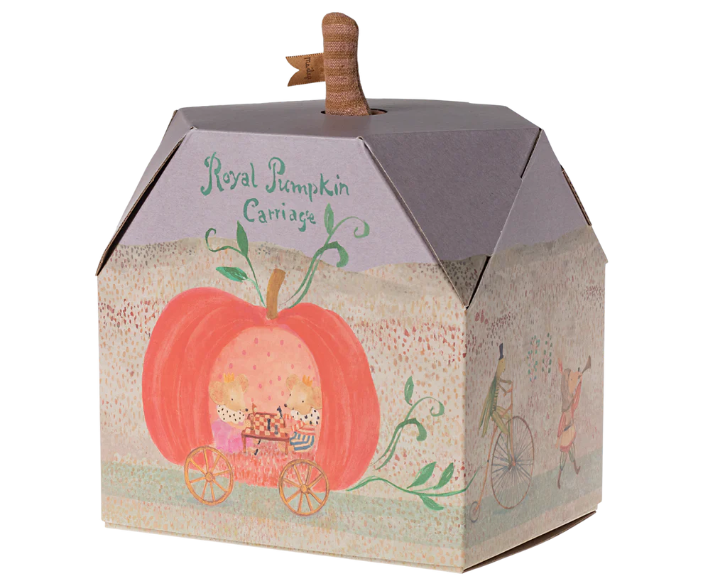 Maileg Pumpkin Carriage for Mouse | 2024 Release | Children of the Wild