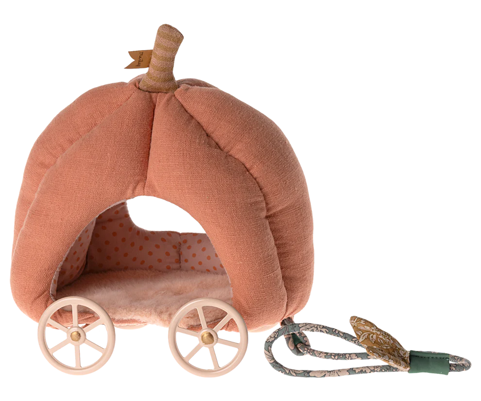 Maileg Pumpkin Carriage for Mouse | 2024 Release | Children of the Wild