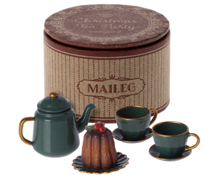 Maileg Christmas Tea Party Set | 2023 Christmas Release | Children of the Wild