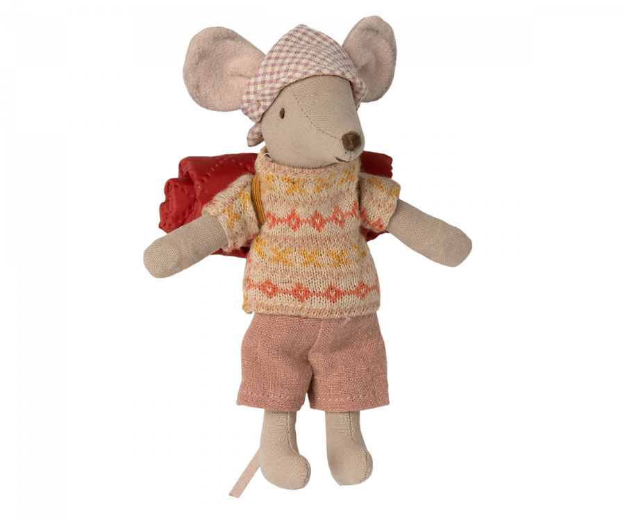 Maileg Hiker Mouse Big Sister | 2023 Release | Children of the Wild