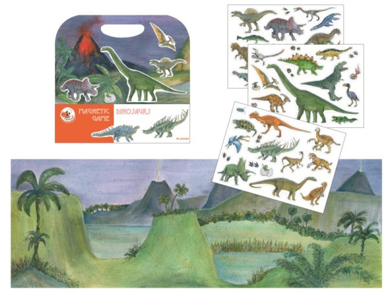 Egmont Toys Magnetic Game in Dinosaurs | Children of the Wild