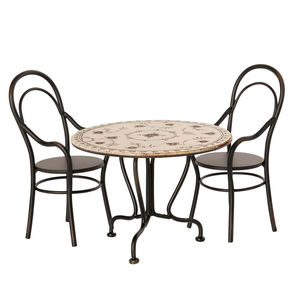 Maileg Dining Table and 2 Chairs | Children of the Wild