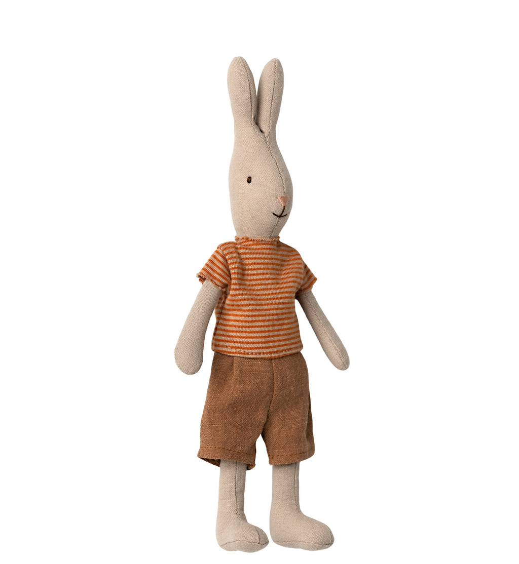 Maileg Rabbit in Classic Shirt and Shorts | Size 1 | Children of the Wild