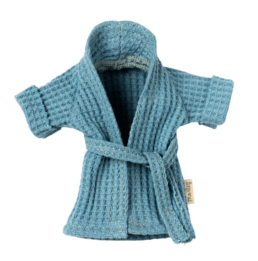 Maileg Bathrobe in Dusty Blue | Children of the Wild