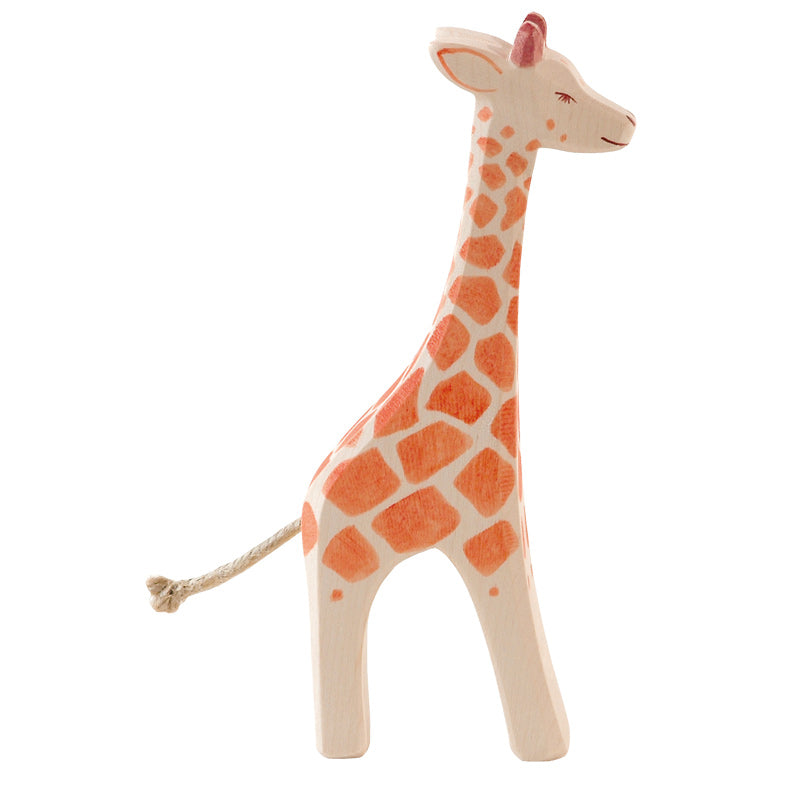Ostheimer Wooden Giraffe Standing 21801 | Wild Animals | Children of the Wild