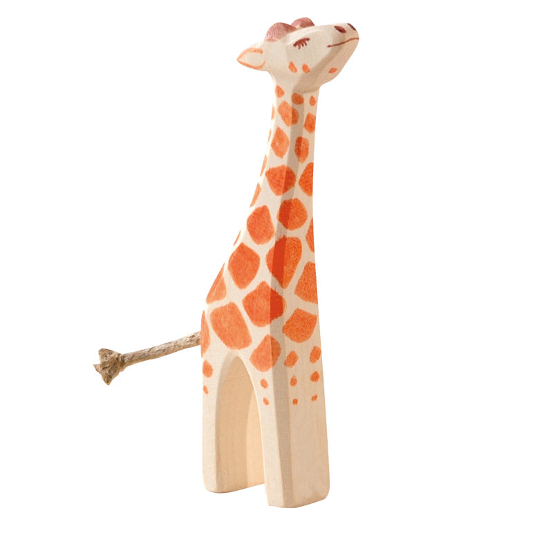 Ostheimer Wooden Giraffe Small Head High 21803 | Wild Animals | Children of the Wild