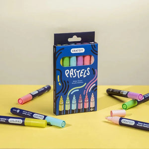 Crateit Pastel Markers 3mm 6pk | Children of the Wild